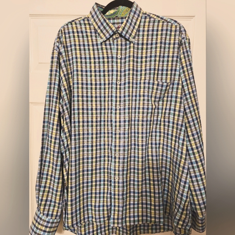 Alan Flusser button down shirt
